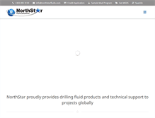 Tablet Screenshot of northstarfluids.com